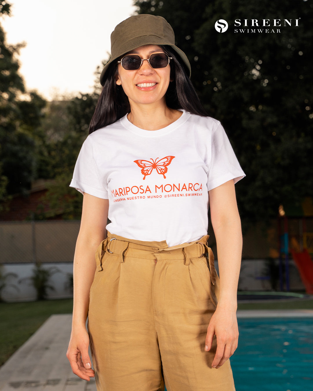 Playera Mariposa Monarca